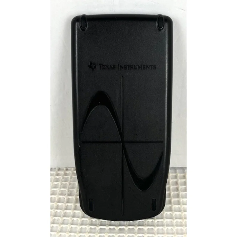 Texas Instruments TI-83 Plus Graphing Calculator-Black-no battery cover‎ WORKING